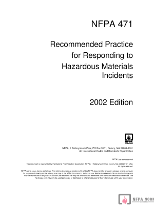 NFPA 471 PDF